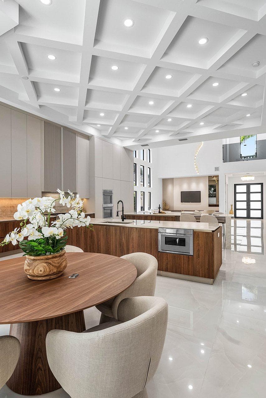Open Plan Kitchen Dining